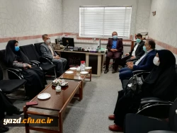 بازدید مسئولان حوزه معاونت دانشجویی دانشگاه فرهنگیان از پردیس های استان یزد 7