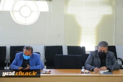 نشست خبری مدیر امور پردیس های دانشگاه فرهنگیان یزد با اصحاب رسانه 3