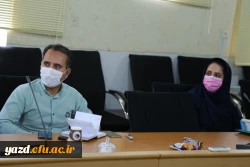 نشست خبری مدیر امور پردیس های دانشگاه فرهنگیان یزد با اصحاب رسانه 4