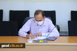 نشست خبری مدیر امور پردیس های دانشگاه فرهنگیان یزد با اصحاب رسانه 5