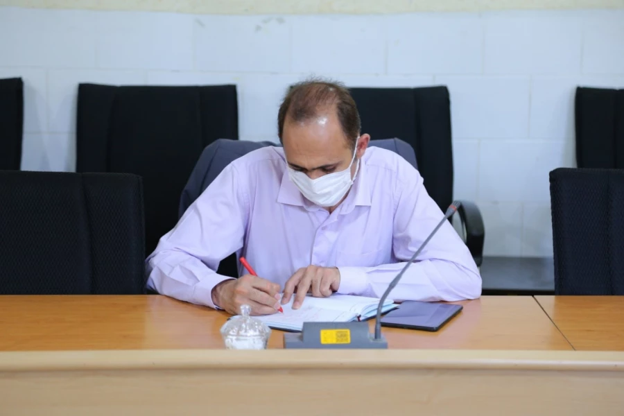 نشست خبری مدیر امور پردیس های دانشگاه فرهنگیان یزد با اصحاب رسانه 5