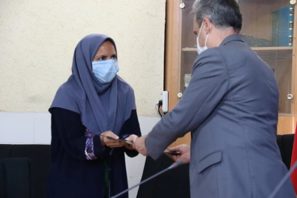 نشست خبری مدیر امور پردیس های دانشگاه فرهنگیان یزد با اصحاب رسانه 7