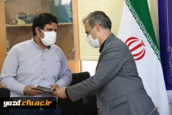 نشست خبری مدیر امور پردیس های دانشگاه فرهنگیان یزد با اصحاب رسانه 8