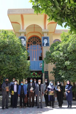 نشست خبری مدیر امور پردیس های دانشگاه فرهنگیان یزد با اصحاب رسانه 9