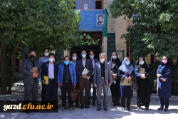 نشست خبری مدیر امور پردیس های دانشگاه فرهنگیان یزد با اصحاب رسانه 10