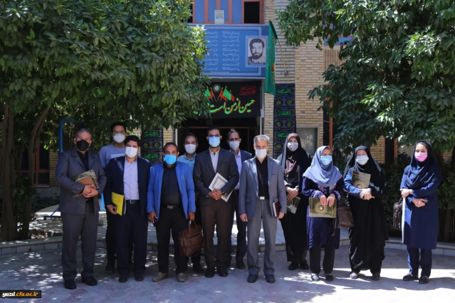 نشست خبری مدیر امور پردیس های دانشگاه فرهنگیان یزد با اصحاب رسانه 10