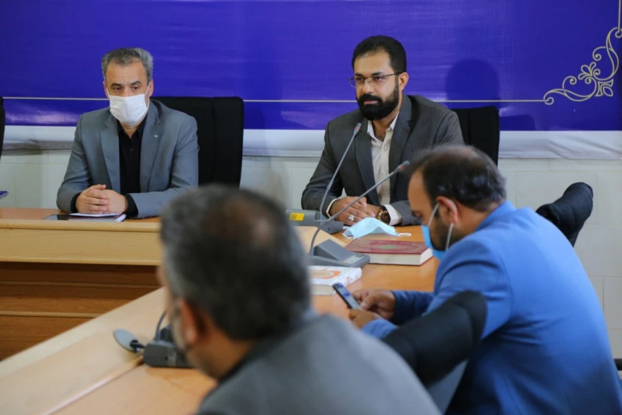 نشست خبری مدیر امور پردیس های دانشگاه فرهنگیان یزد با اصحاب رسانه 12