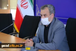 نشست خبری مدیر امور پردیس های دانشگاه فرهنگیان یزد با اصحاب رسانه 13