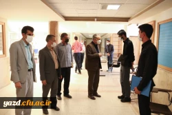بازدید مدیر کل آموزش و پرورش استان یزد از روند برگزاری مصاحبه داوطلبان ورود به دانشگاه فرهنگیان سال 1400 4