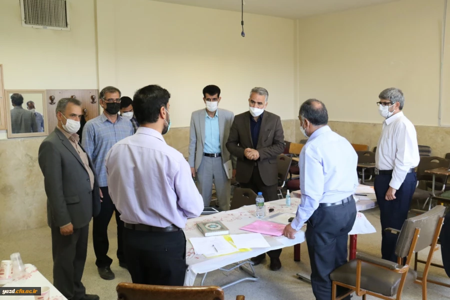 بازدید مدیر کل آموزش و پرورش استان یزد از روند برگزاری مصاحبه داوطلبان ورود به دانشگاه فرهنگیان سال 1400 3