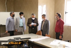 بازدید مدیر کل آموزش و پرورش استان یزد از روند برگزاری مصاحبه داوطلبان ورود به دانشگاه فرهنگیان سال 1400 5