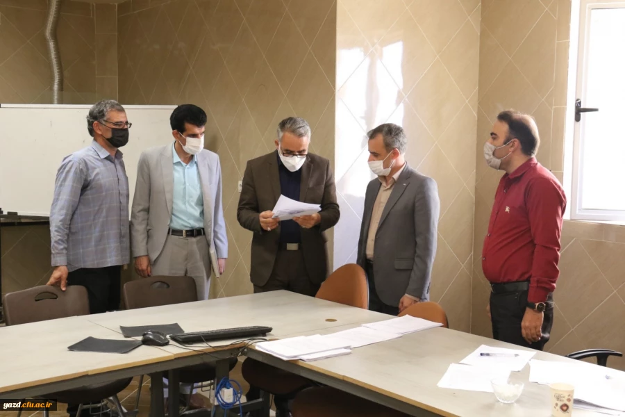 بازدید مدیر کل آموزش و پرورش استان یزد از روند برگزاری مصاحبه داوطلبان ورود به دانشگاه فرهنگیان سال 1400 5