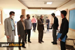 بازدید مدیر کل آموزش و پرورش استان یزد از روند برگزاری مصاحبه داوطلبان ورود به دانشگاه فرهنگیان سال 1400 9