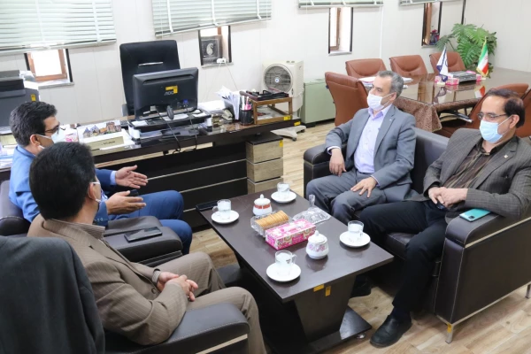 دیدار مدیر کل نوسازی، توسعه و تجهیز مدارس استان با مدیر دانشگاه فرهنگیان یزد 3