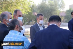 دیدار مدیران ارشد استان با سرپرست دانشگاه فرهنگیان یزد 7