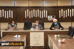 شصت و هفتمین جلسه شورای فرهنگی اجتماعی دانشگاه فرهنگیان یزد 3
