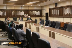 شصت و هفتمین جلسه شورای فرهنگی اجتماعی دانشگاه فرهنگیان یزد 4