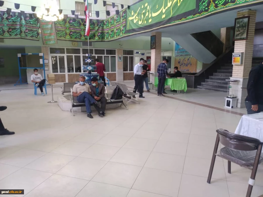 ثبت نام حضوری دانشجومعلمان جدیدالورود دانشگاه فرهنگیان یزد 7