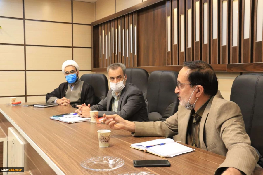هفتمین جلسه شورای مدیریت، نظارت، ارزیابی و توسعه منابع دانشگاه فرهنگیان استان یزد 3