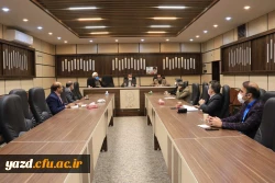 هفتمین جلسه شورای مدیریت، نظارت، ارزیابی و توسعه منابع دانشگاه فرهنگیان استان یزد 6
