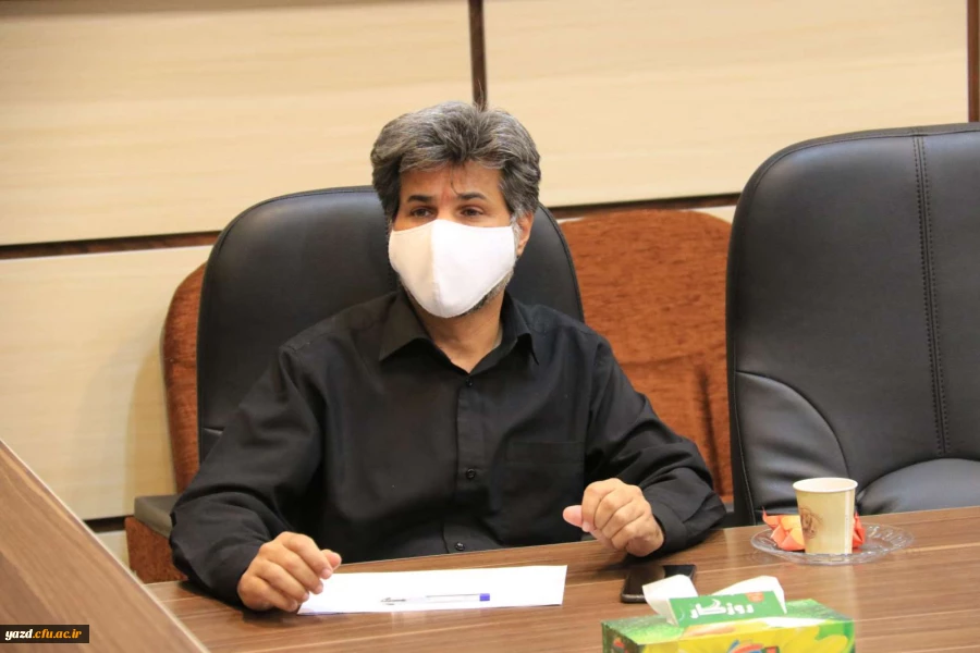 هفتمین جلسه شورای مدیریت، نظارت، ارزیابی و توسعه منابع دانشگاه فرهنگیان استان یزد 6