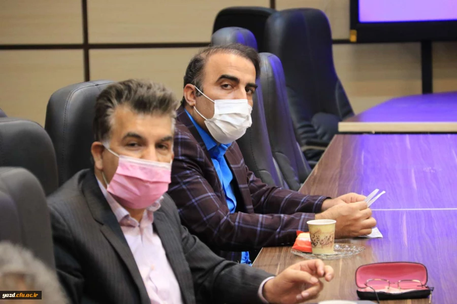 هفتمین جلسه شورای مدیریت، نظارت، ارزیابی و توسعه منابع دانشگاه فرهنگیان استان یزد 7