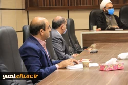 هفتمین جلسه شورای مدیریت، نظارت، ارزیابی و توسعه منابع دانشگاه فرهنگیان استان یزد 4