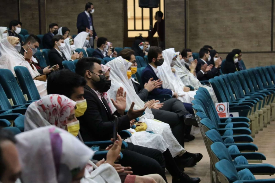 جشن ازدواج دانشجویی دانشجومعلمان دانشگاه فرهنگیان یزد برگزار شد؛ 8