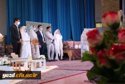 جشن ازدواج دانشجویی دانشجومعلمان دانشگاه فرهنگیان یزد برگزار شد؛ 12