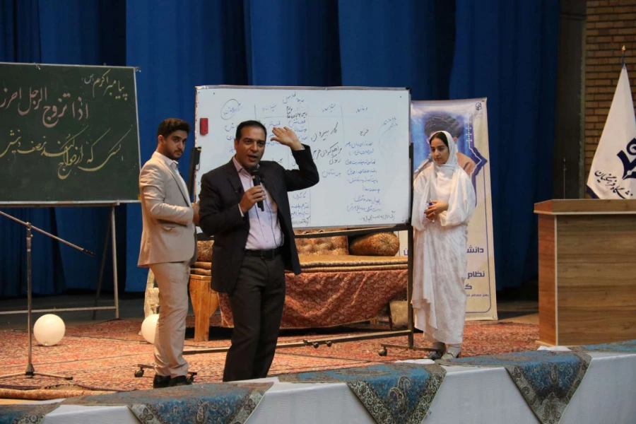 جشن ازدواج دانشجویی دانشجومعلمان دانشگاه فرهنگیان یزد برگزار شد؛ 25