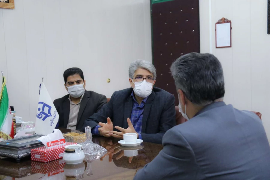 دیدار معاون فرهنگی سازمان جهاد دانشگاهی استان با مدیر دانشگاه فرهنگیان یزد 6