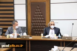 دیدار مدیر استانی دانشگاه فرهنگیان با سرپرست جدید دانشگاه یزد 4