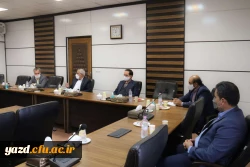 دیدار مدیر استانی دانشگاه فرهنگیان با سرپرست جدید دانشگاه یزد 5