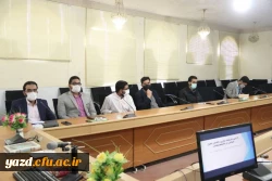 نشست مدیرکل آموزش و پرورش استان یزد با سرپرست دانشگاه و شورای بسیج دانشجویی پردیس ها  5