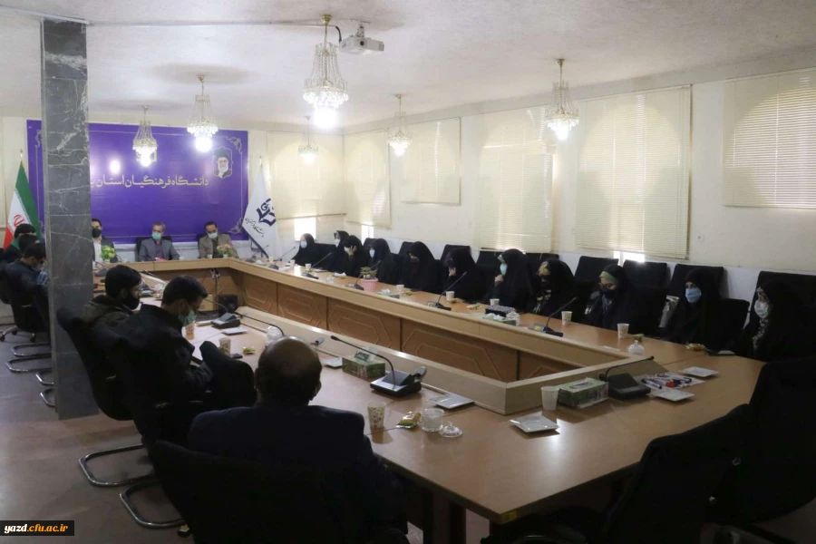 مسئول بسیج دانشجویی پردیس حضرت فاطمه الزهراء (س) یزد معرفی شد؛ 9