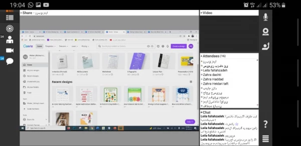 کارگاه آموزشی تولید محتوا سریع با نرم افزار کنوا  4