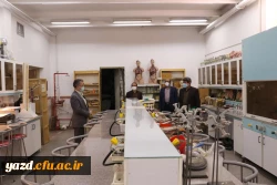 بازدید از امکانات پردیس های دانشگاه فرهنگیان استان یزد 4