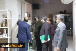 بازدید از امکانات پردیس های دانشگاه فرهنگیان استان یزد 6