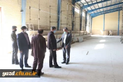 بازدید از امکانات پردیس های دانشگاه فرهنگیان استان یزد 7