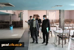 بازدید از امکانات پردیس های دانشگاه فرهنگیان استان یزد 12