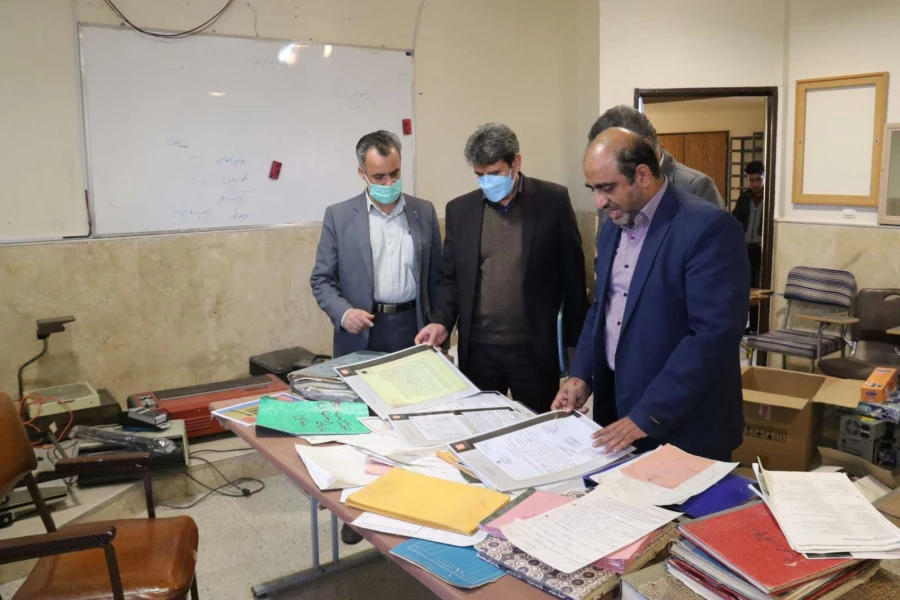 بازدید از امکانات پردیس های دانشگاه فرهنگیان استان یزد 14