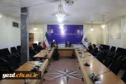 هشتمین جلسه شورای مدیریت، نظارت، ارزیابی و توسعه منابع انسانی دانشگاه فرهنگیان یزد 4