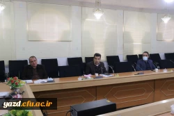 هشتمین جلسه شورای مدیریت، نظارت، ارزیابی و توسعه منابع انسانی دانشگاه فرهنگیان یزد 6