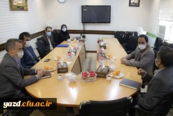 انعقاد تفاهم نامه همکاری بین دانشگاه فرهنگیان استان و دانشگاه علوم پزشکی یزد  6