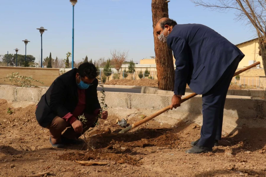 کاشت نهال همزمان با روز درختکاری و فرارسیدن هفته منابع طبیعی 6