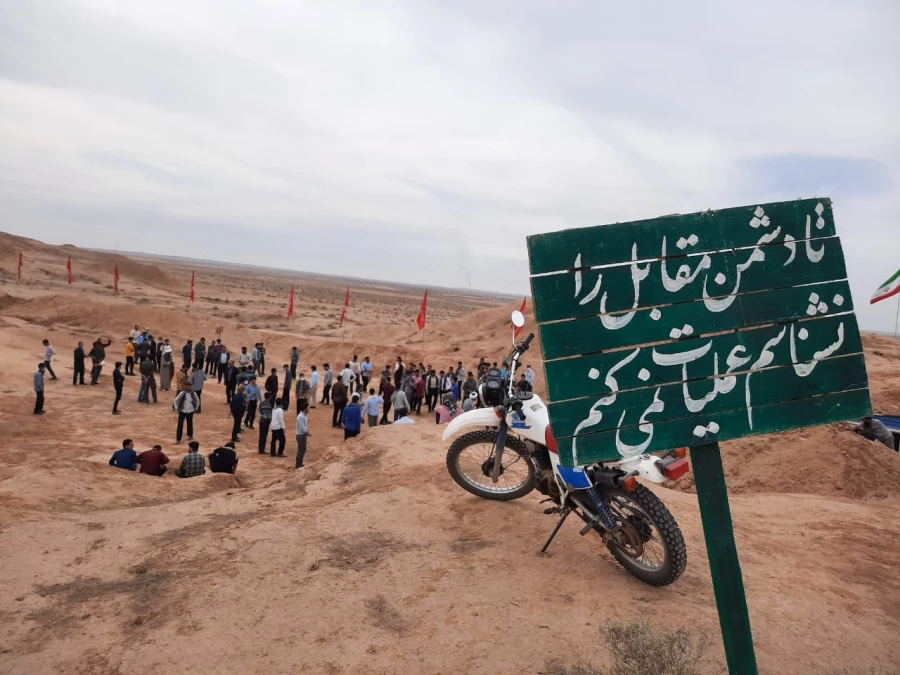 اعزام دانشجو معلمان پردیس های استان به مناطق عملیاتی جنگی جنوب کشور 11