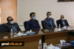 دیدار مدیردانشگاه فرهنگیان یزد با مدیر کل جدید آموزش و پرورش استان 4