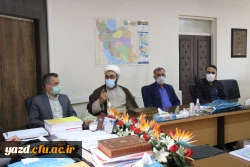 دیدار مدیردانشگاه فرهنگیان یزد با مدیر کل جدید آموزش و پرورش استان 5