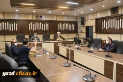 نهمین جلسه شورای مدیریت، نظارت، ارزیابی و توسعه منابع دانشگاه فرهنگیان استان یزد 4