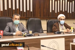 نهمین جلسه شورای مدیریت، نظارت، ارزیابی و توسعه منابع دانشگاه فرهنگیان استان یزد 5